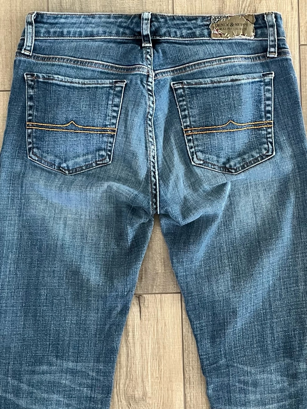 Denim & Supply Ralph Lauren Jeans Womens 28x32 Straight Leg Distressed Denim - Picture 5 of 11